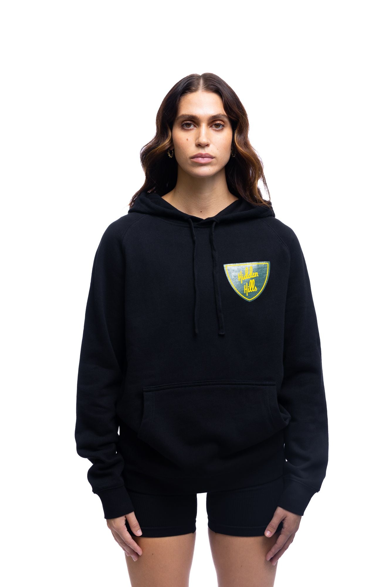 Shield Black Hoodie