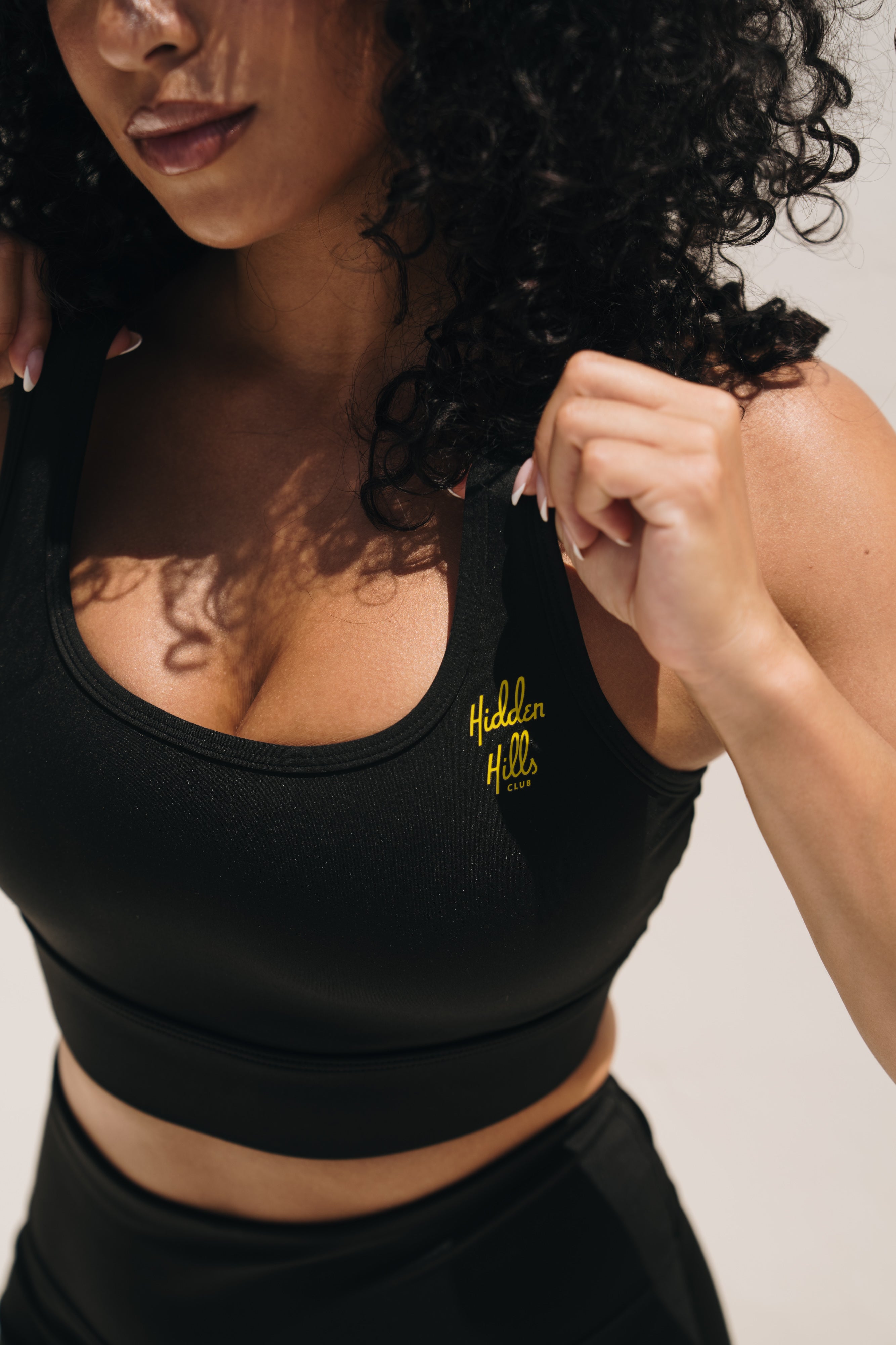 Women's Racer Back Top - Black