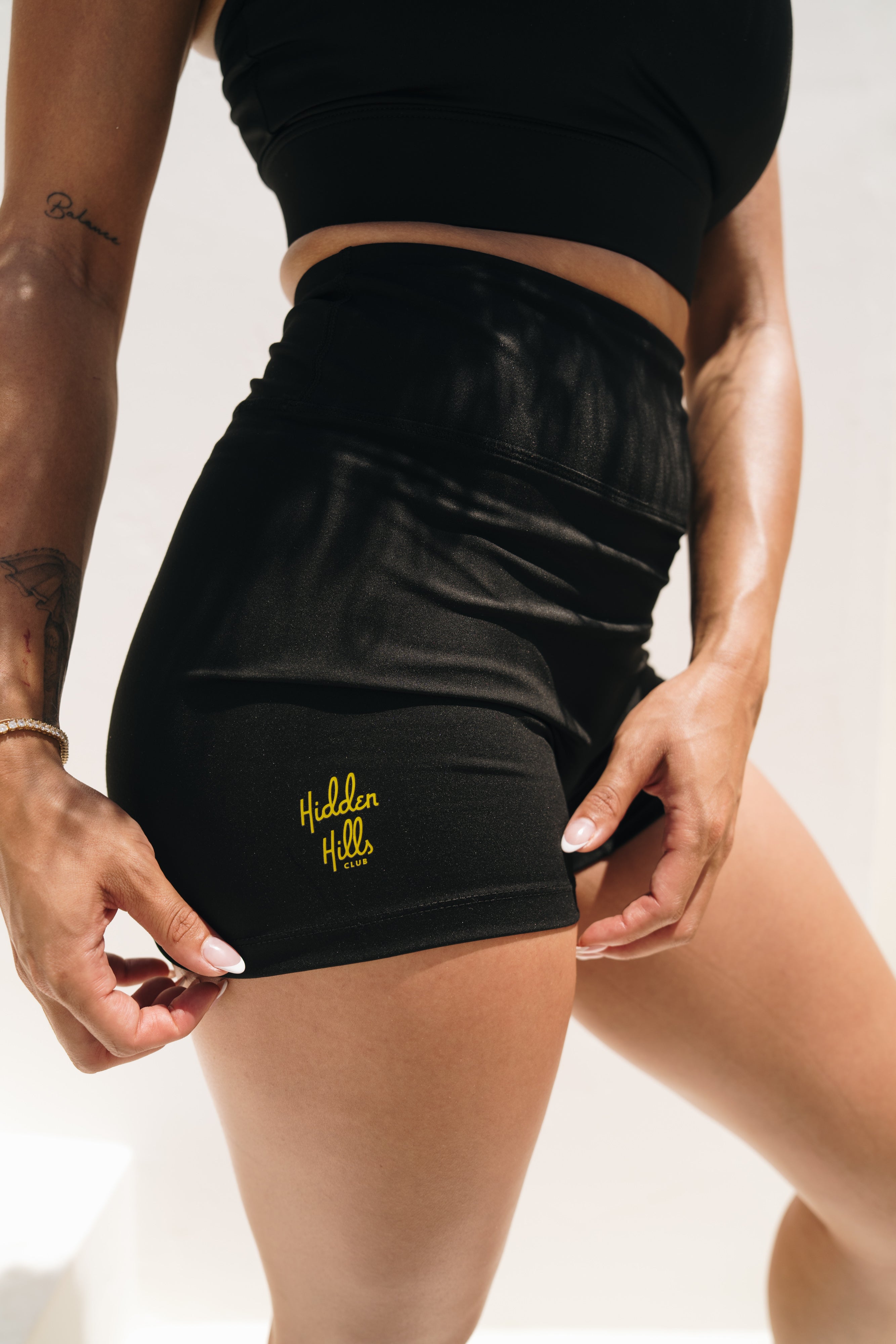 Women's Biker Shorts - Black