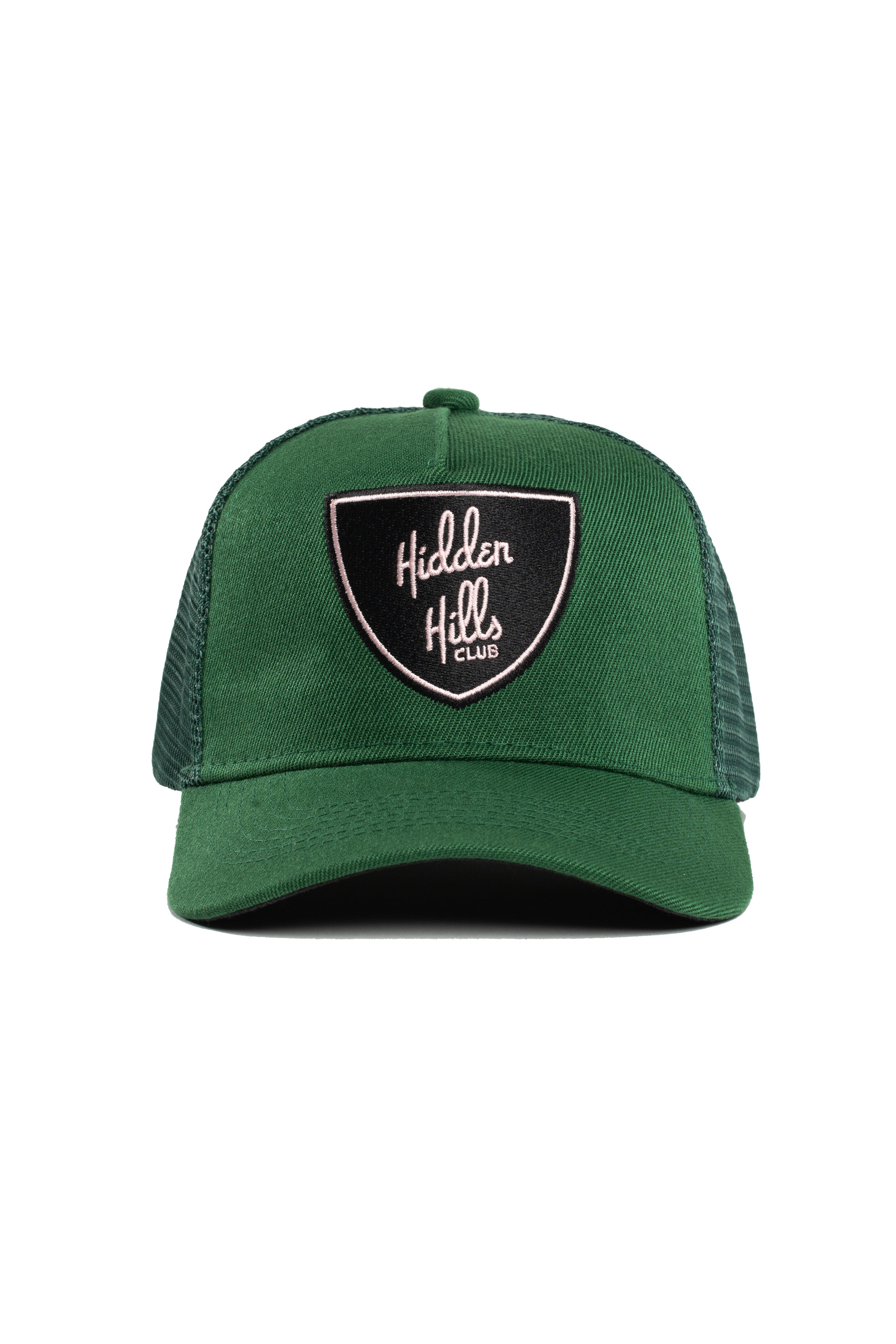 Green - Pink Shield Trucker Hat