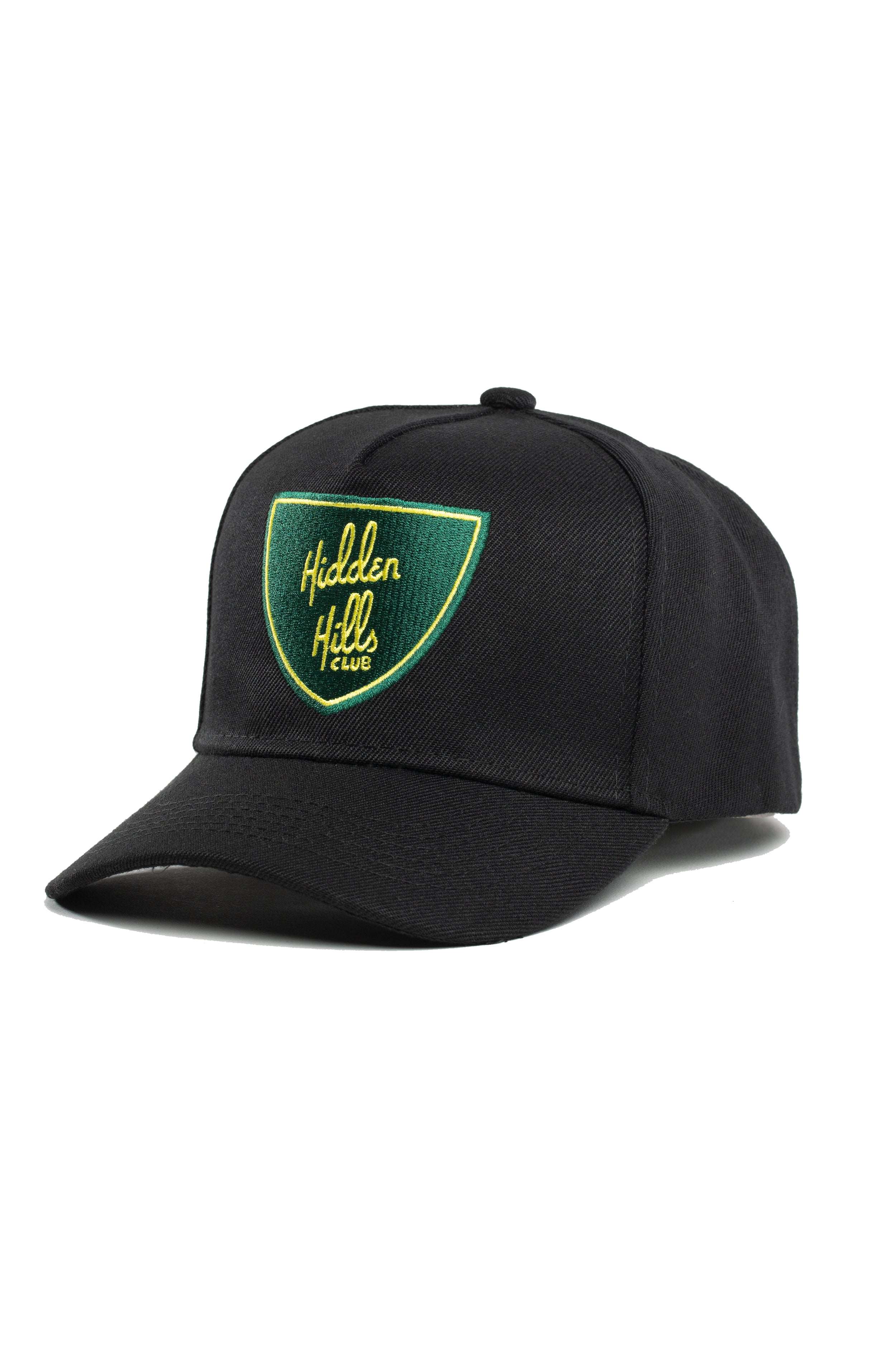 Black - Green Shield Hat