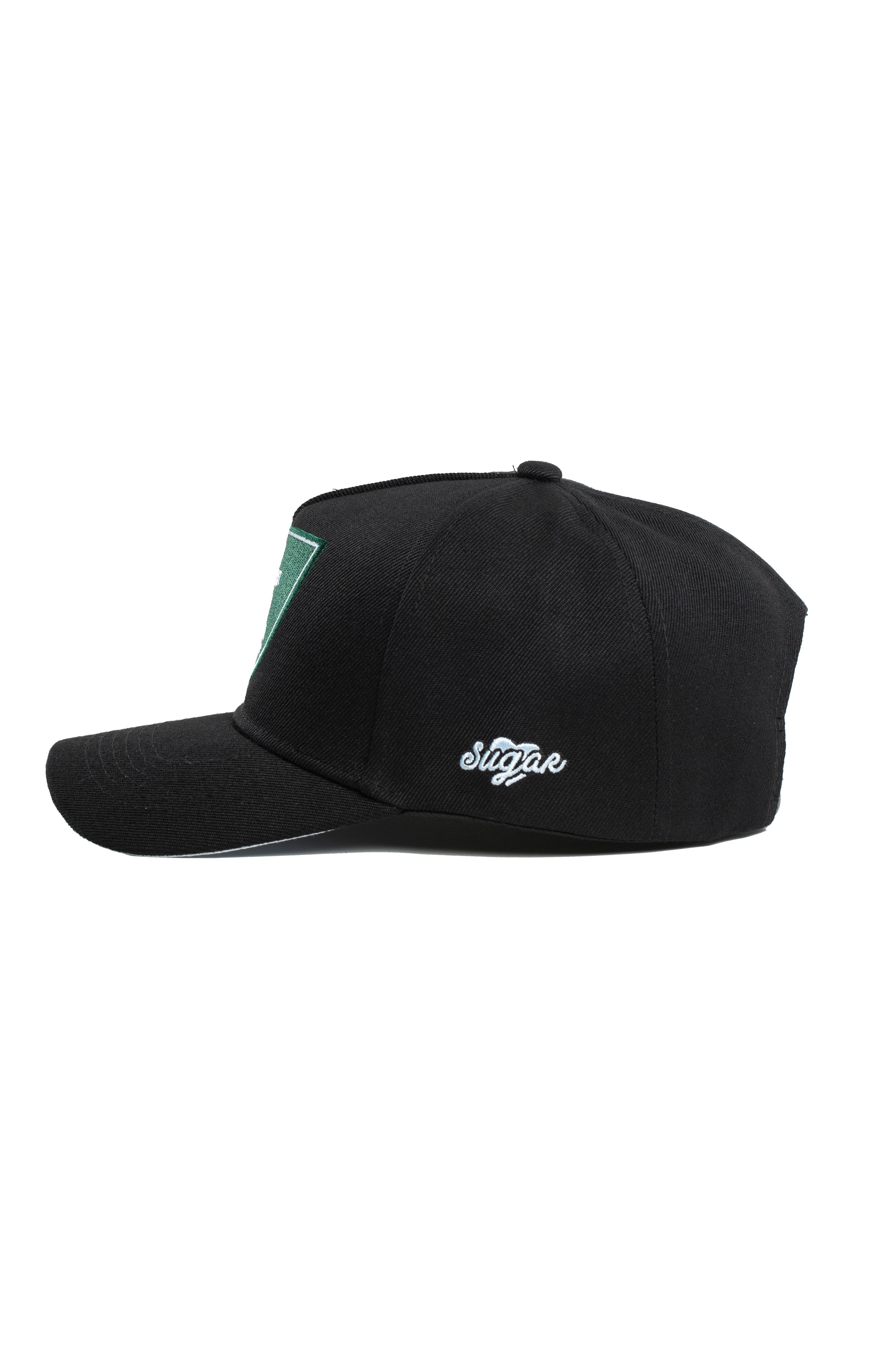 Black - Green Shield Rizz Hat