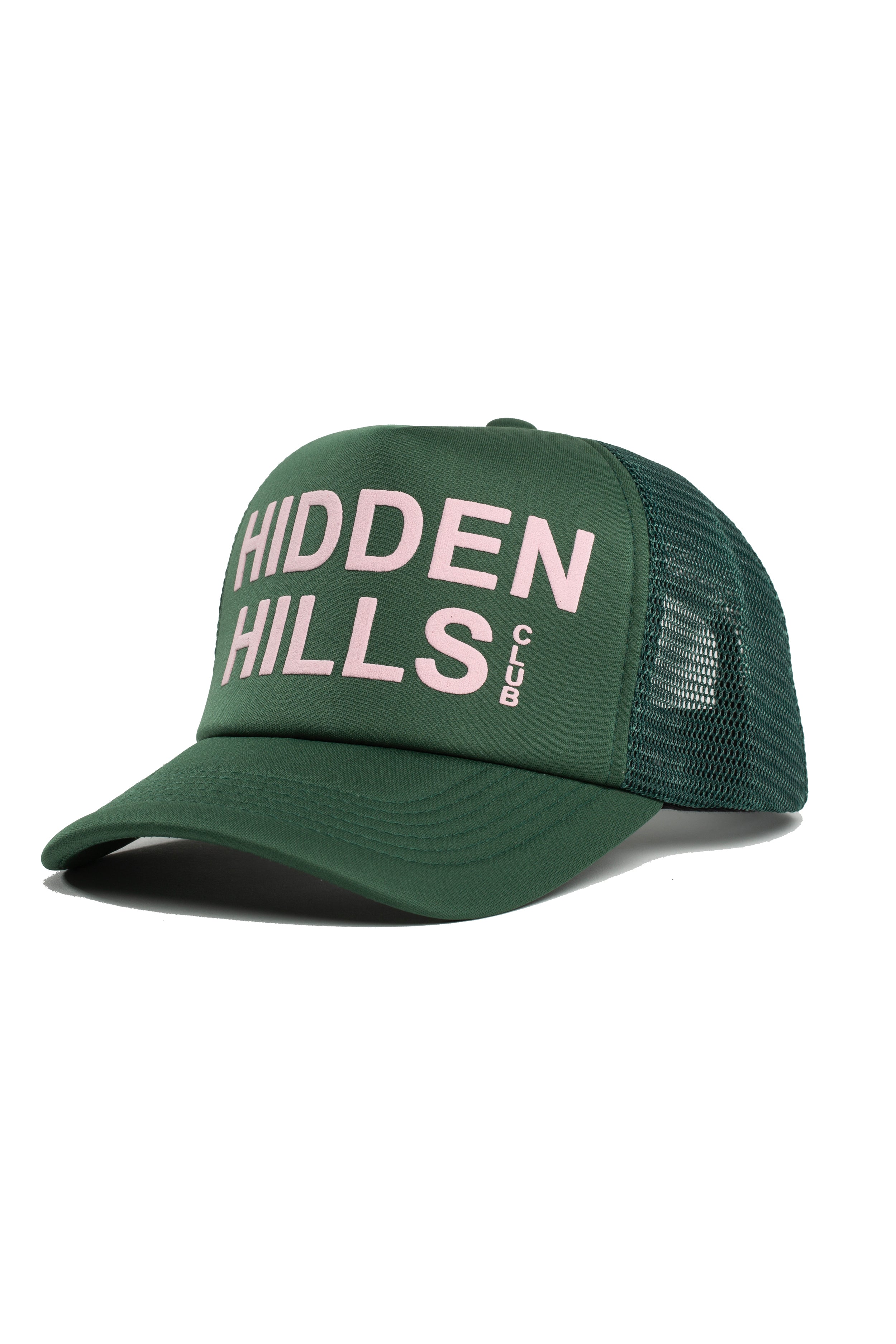 Green -Puffer Hat