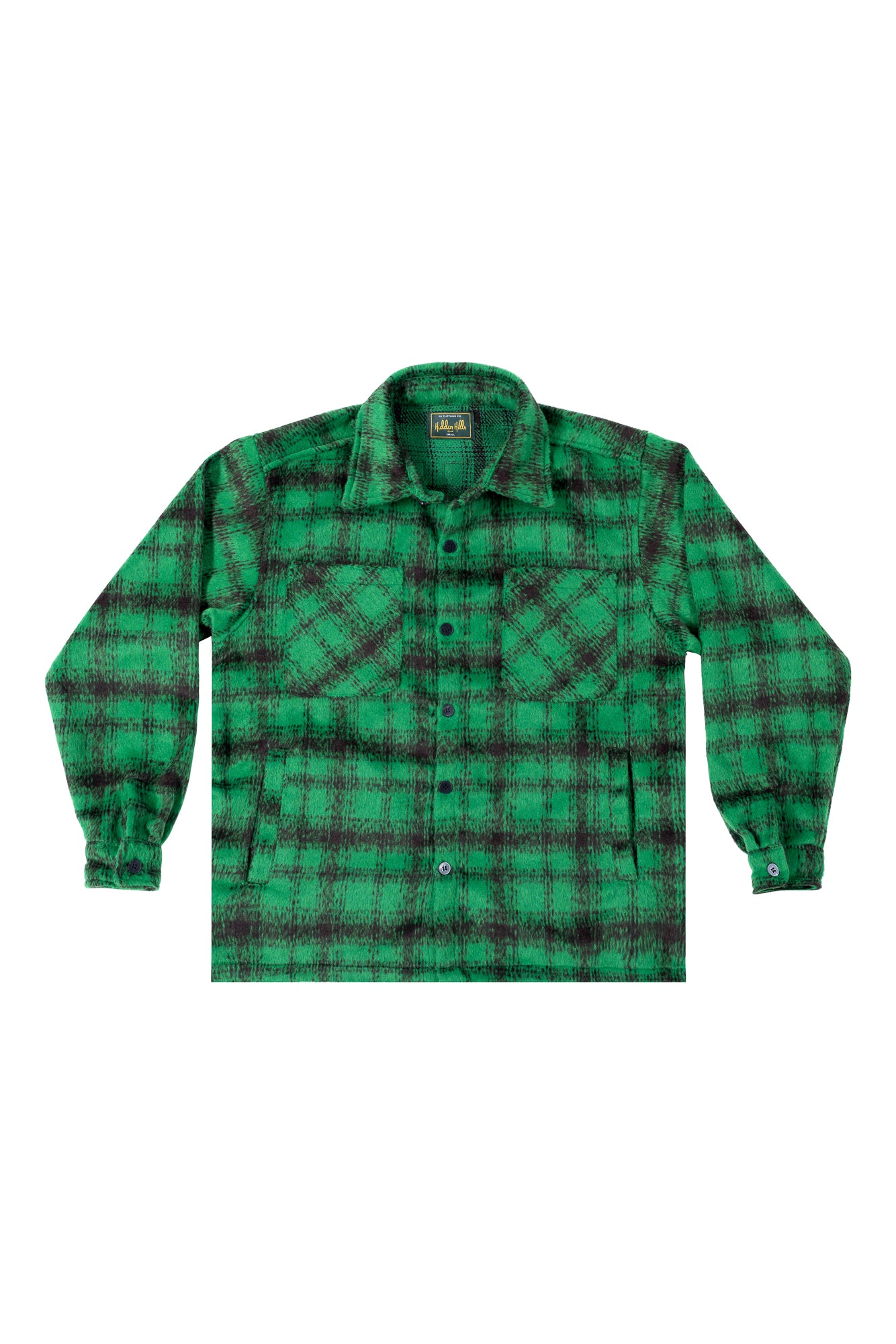 Crescent Patch Flannel - Green