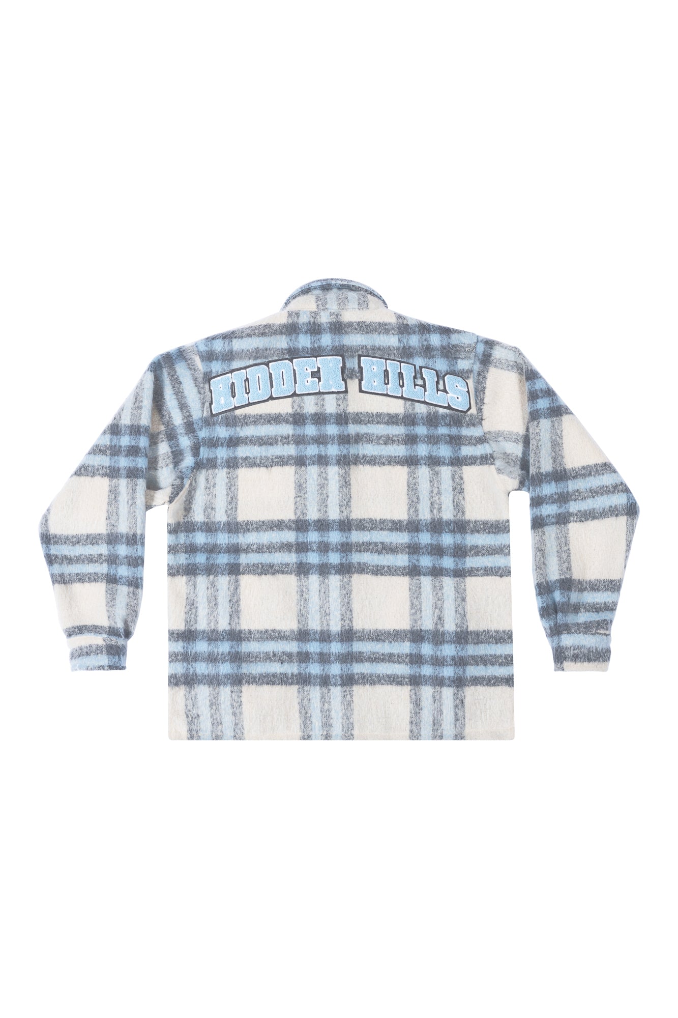 Crescent Patch Flannel - Blue