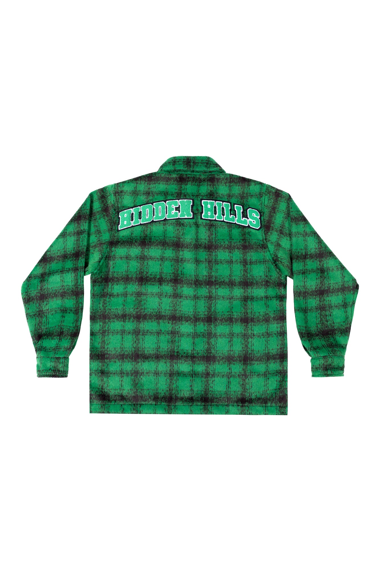 Crescent Patch Flannel - Green