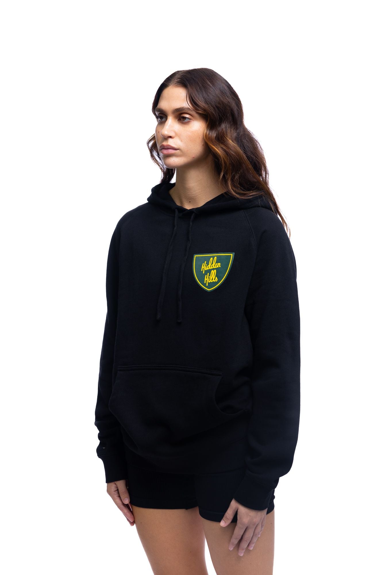 Shield Black Hoodie