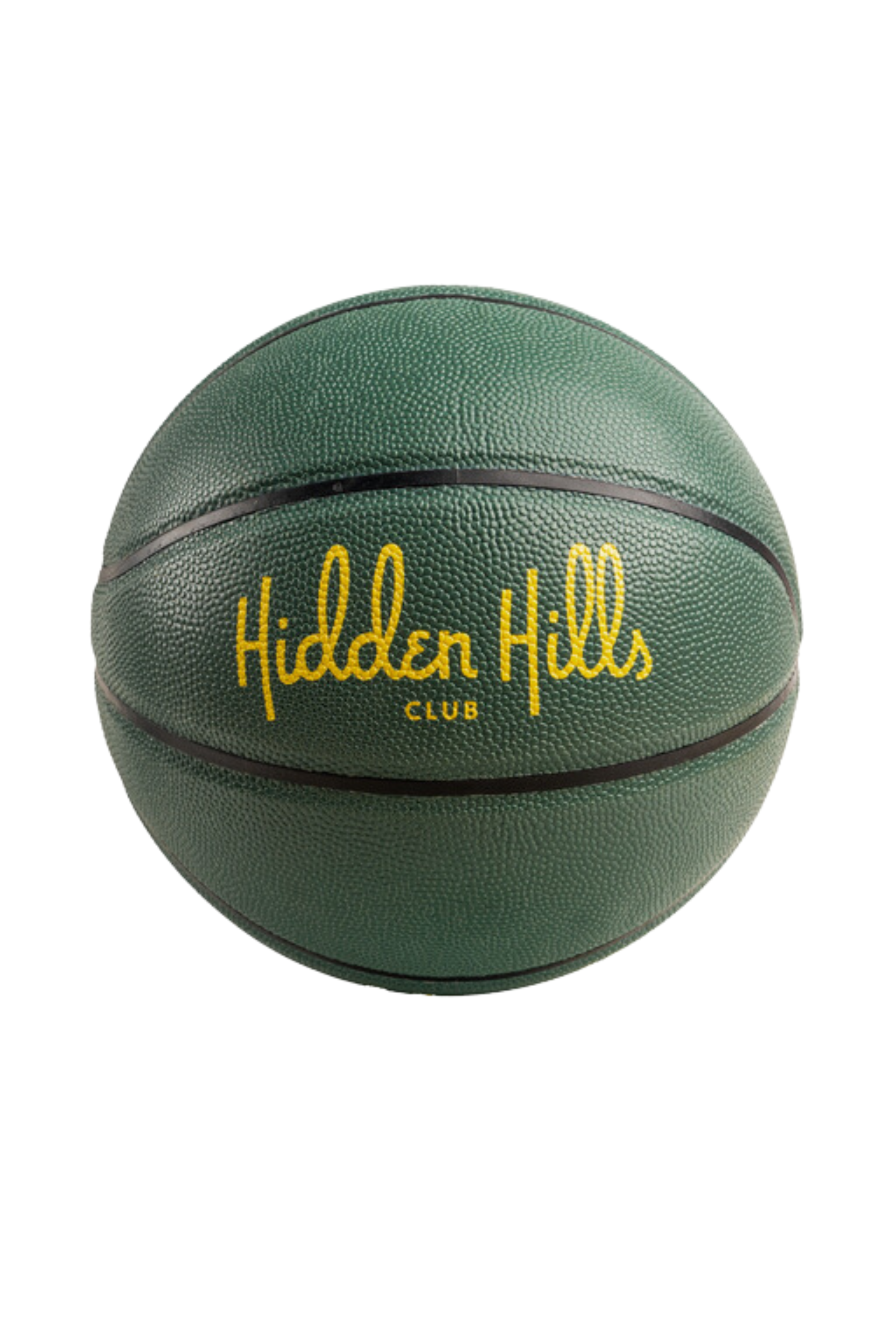 green and yellow basketball
