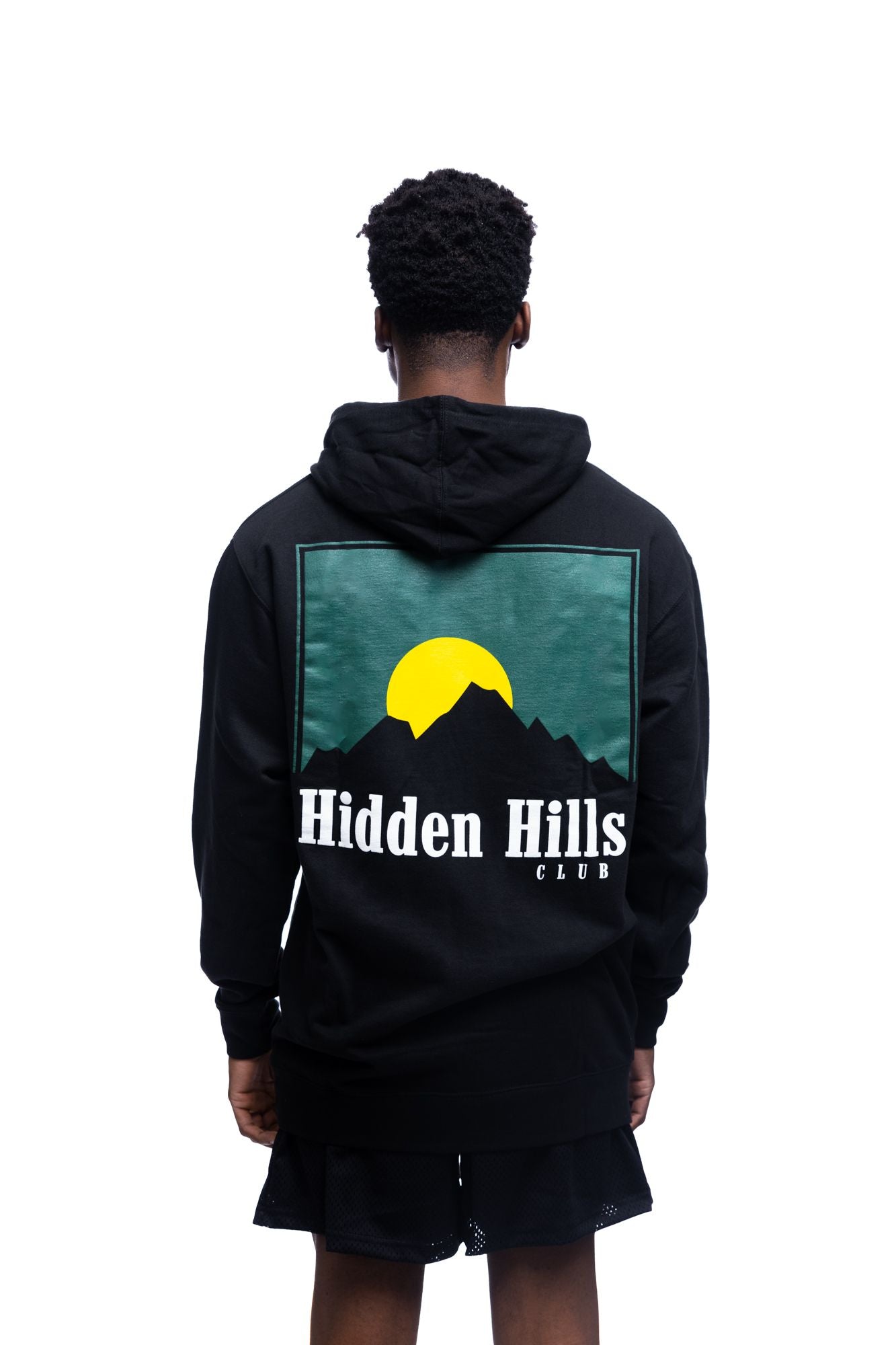Mountain Hoodie Black
