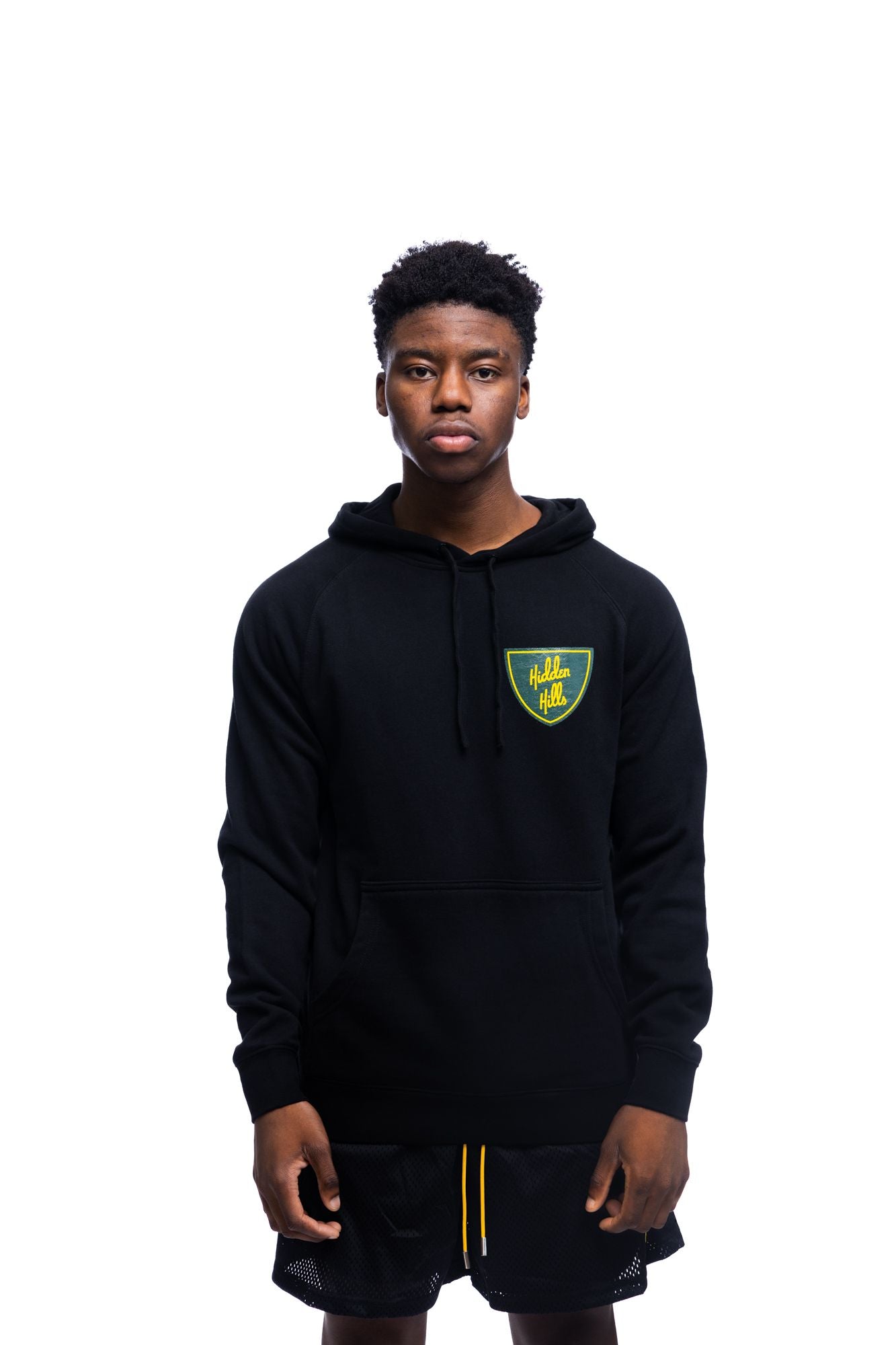 Shield Black Hoodie