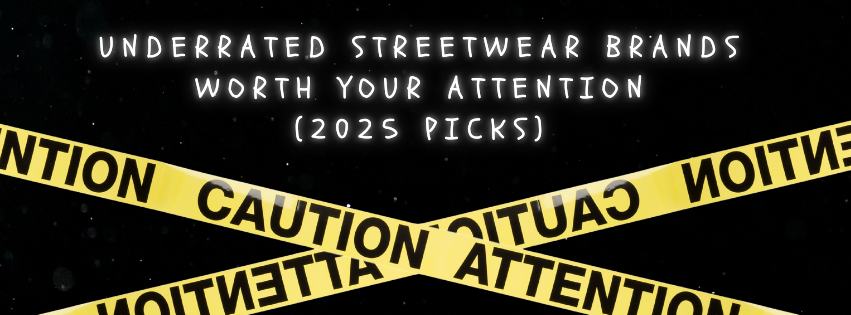 Underrated Streetwear Brands Worth Your Attention (2025 Picks)