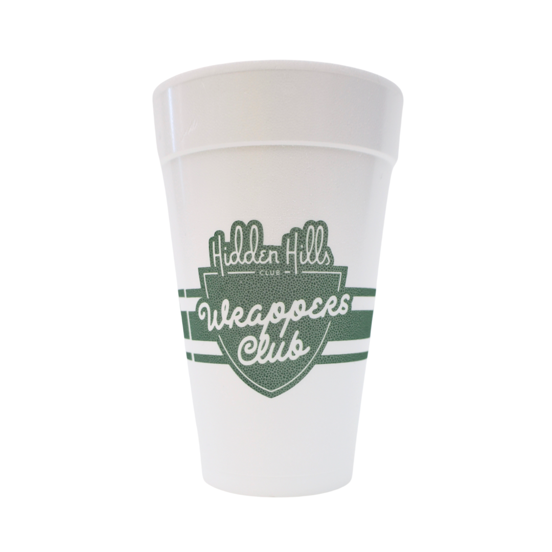 Wrappers Club Styrofoam Cup