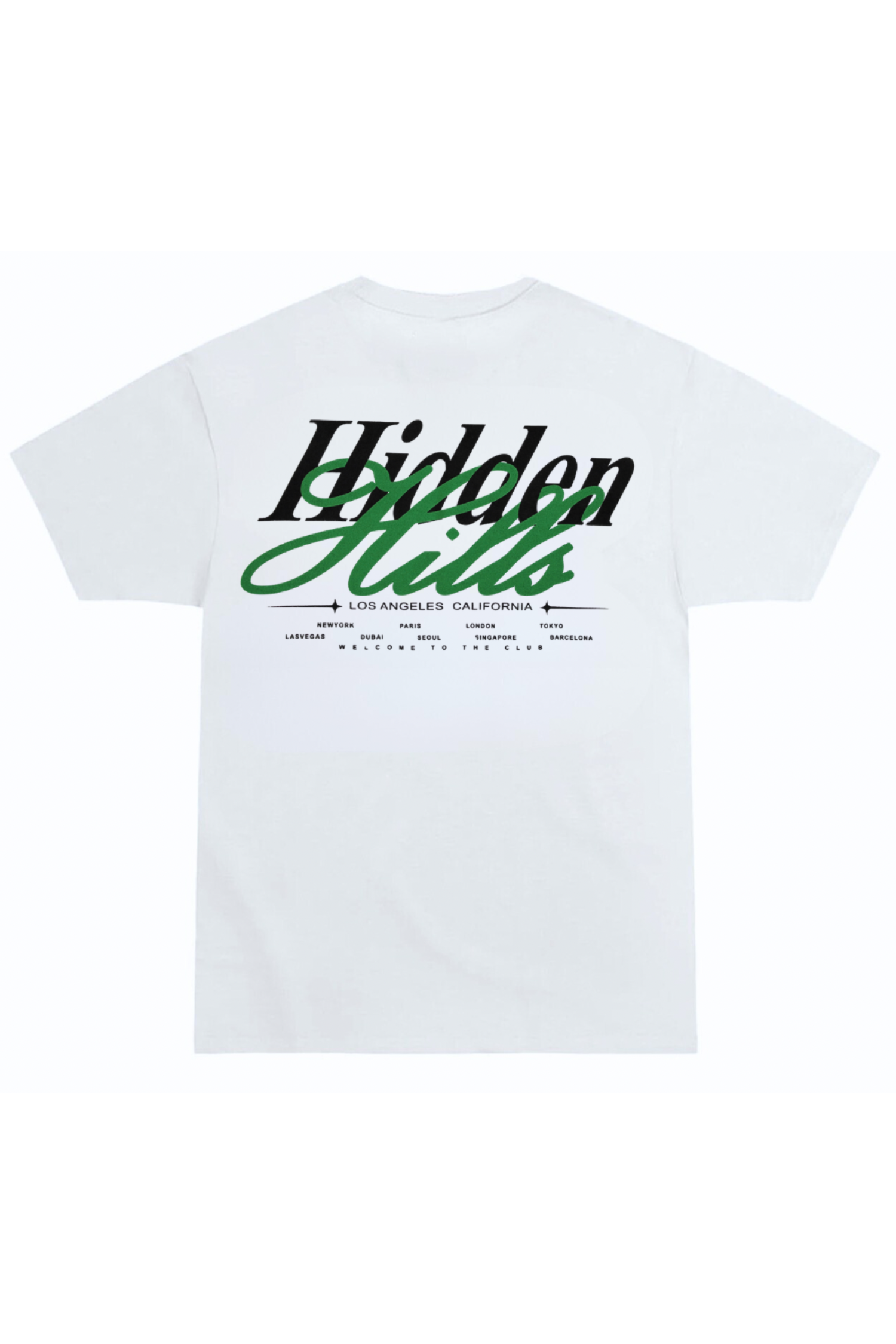 Worldwide Tee White/Green