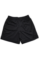 Black Mesh Streetwear Shorts