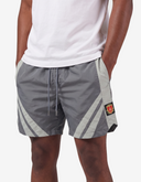 Crest Shorts | Grey/White