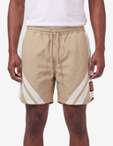 Crest Shorts | Khaki/White