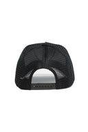 Black - Blue Shield Rizz Trucker Hat