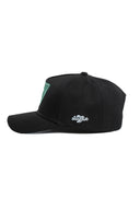 Black - Green Shield Rizz Hat
