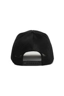Black - Trucker Puffer Hat