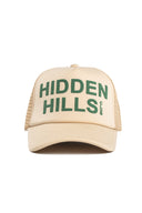 Cream - Trucker Puffer Hat