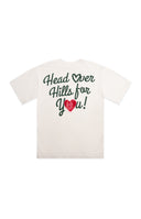 Head Over Hills Tee - Cream
