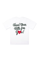 Head Over Hills Tee - White