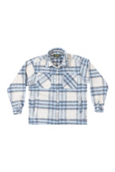 Crescent Patch Flannel - Blue
