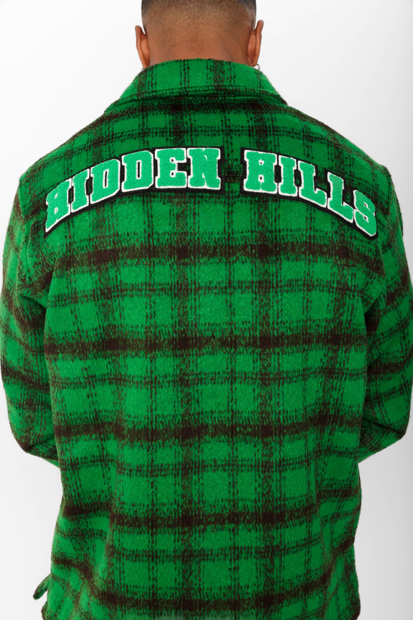HH Club Green Crescent Patch Flannel