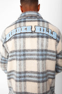 Crescent Patch Flannel - Blue
