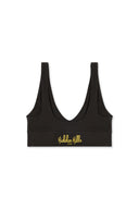Women's V Scoop Top - Black