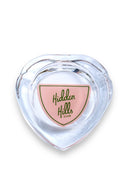 pink Glass Vintage Heart Ashtrays
