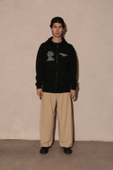Gothic Mantra Zip Up Hoodie